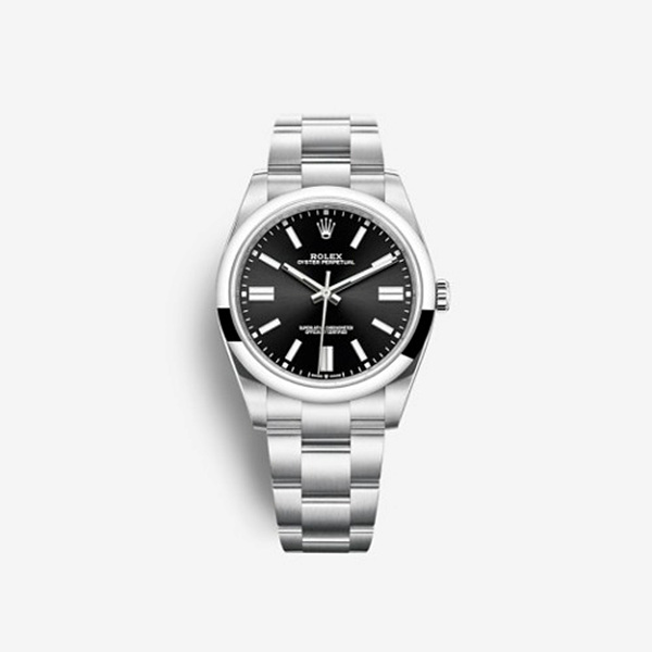 롤렉스 오이스터 퍼페츄얼 검판 41mm