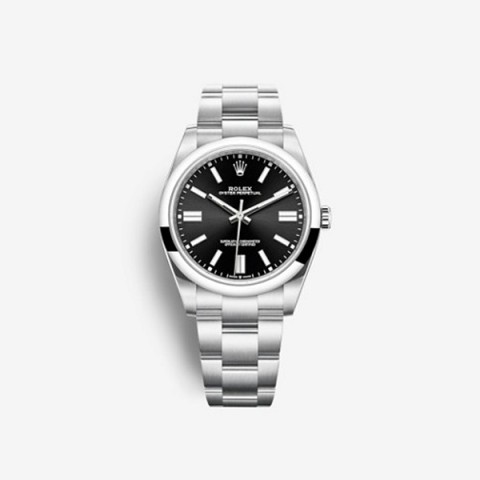 롤렉스 오이스터 퍼페츄얼 검판 41mm